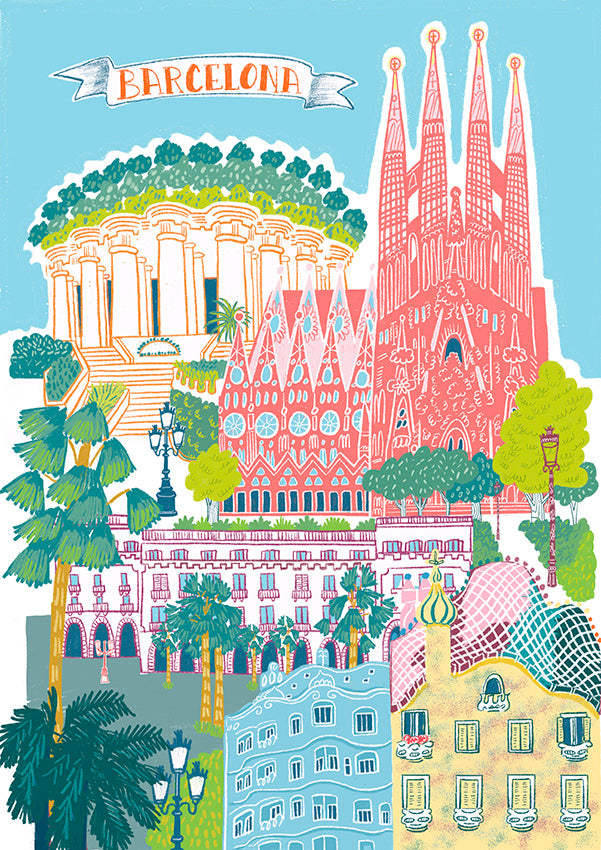 Barcelona Print