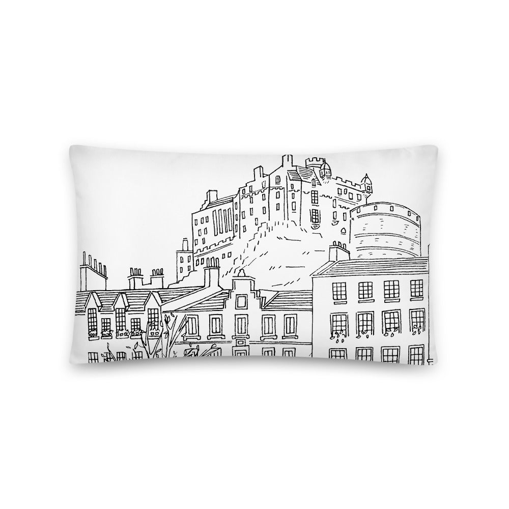 Edinburgh Castle Pillow