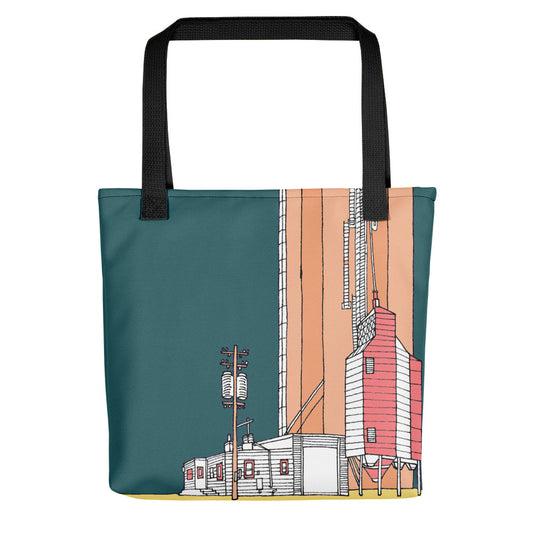 Tote Bag - Titan of the Midwest (teal)