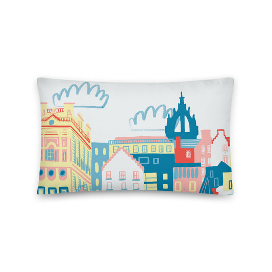 Edinburgh Illustration Pillow